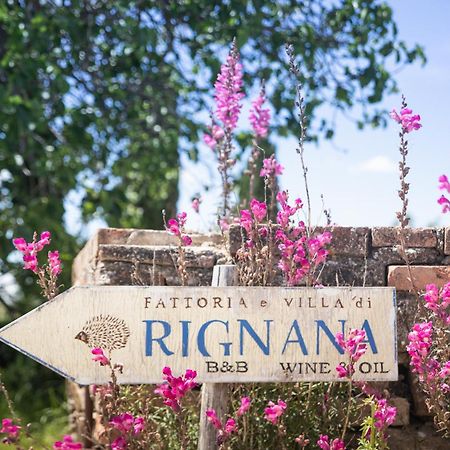 Fattoria Di Rignana Winery Bnb Greve in Chianti Eksteriør billede